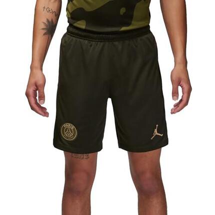 Nike Paris Saint-Germain Short Dry-Fit Stadium 4th Kit Sequoia Hemp Taille S