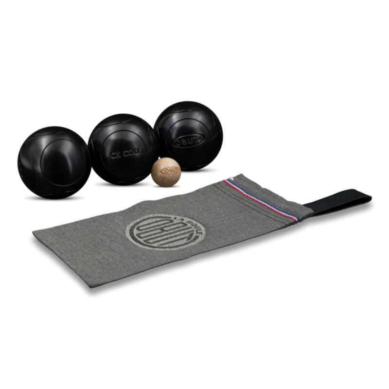 Boules de Pétanque CX COU Striée - OBUT 3/4