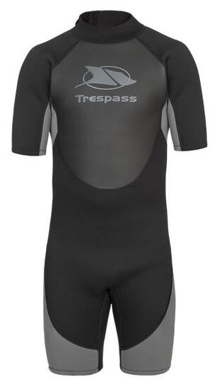 Trespass Claybourne - Combinaison courte 3 mm pour homme noir