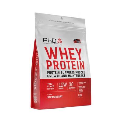 Phd whey protein (1000g) strawberry - eiwitten - wei-eiwit concentraat