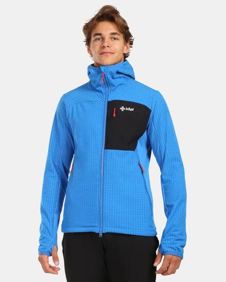 Sweat à capuche polaire homme Kilpi Freni-m bleu