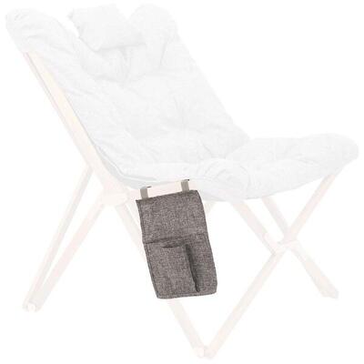 Urban outdoor collection - stoel organizer - bloomsbury - 2 vakken - grijs