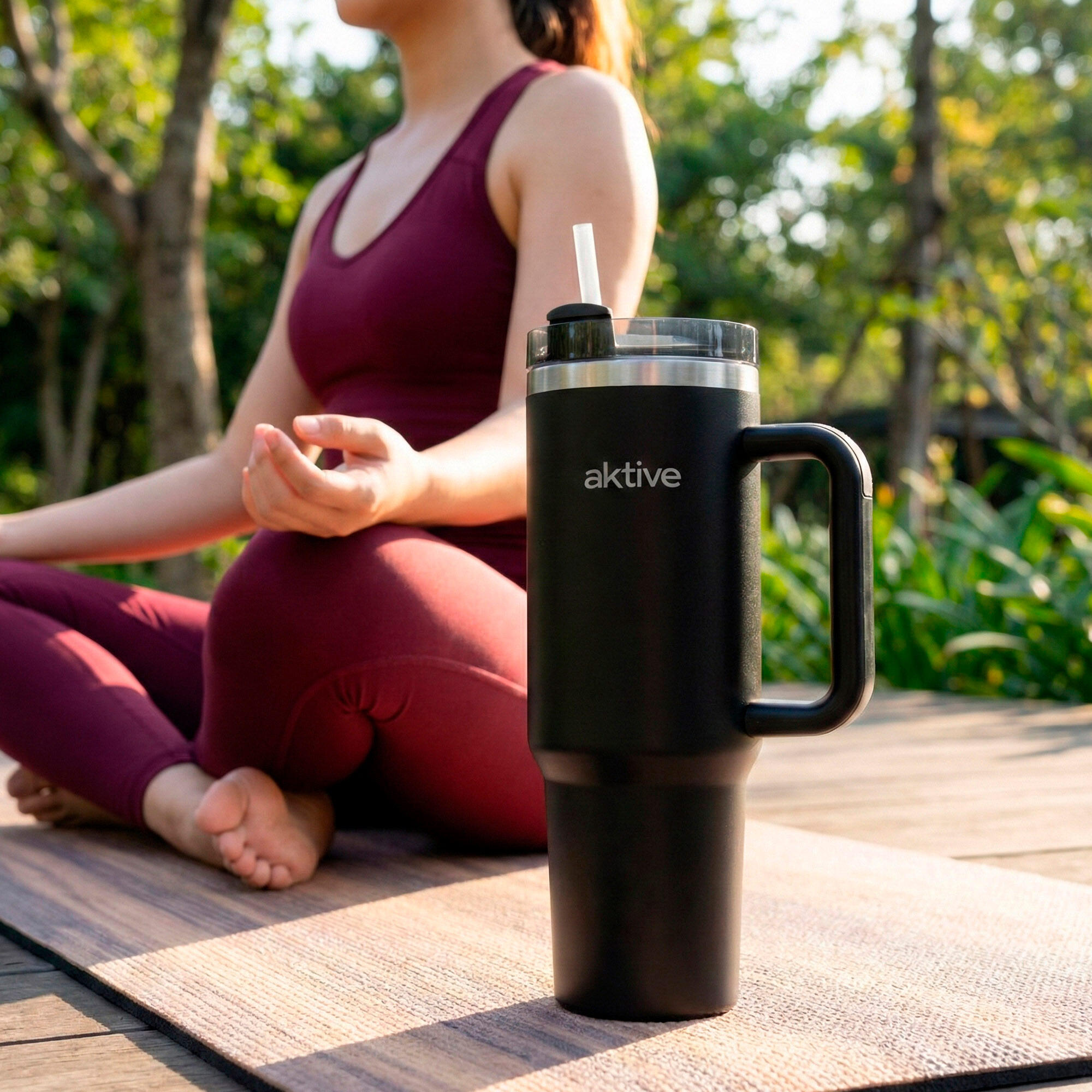Aktive Bouteille thermos 1,2 L acier inoxydable couvercle à vis 3 positions 4/7
