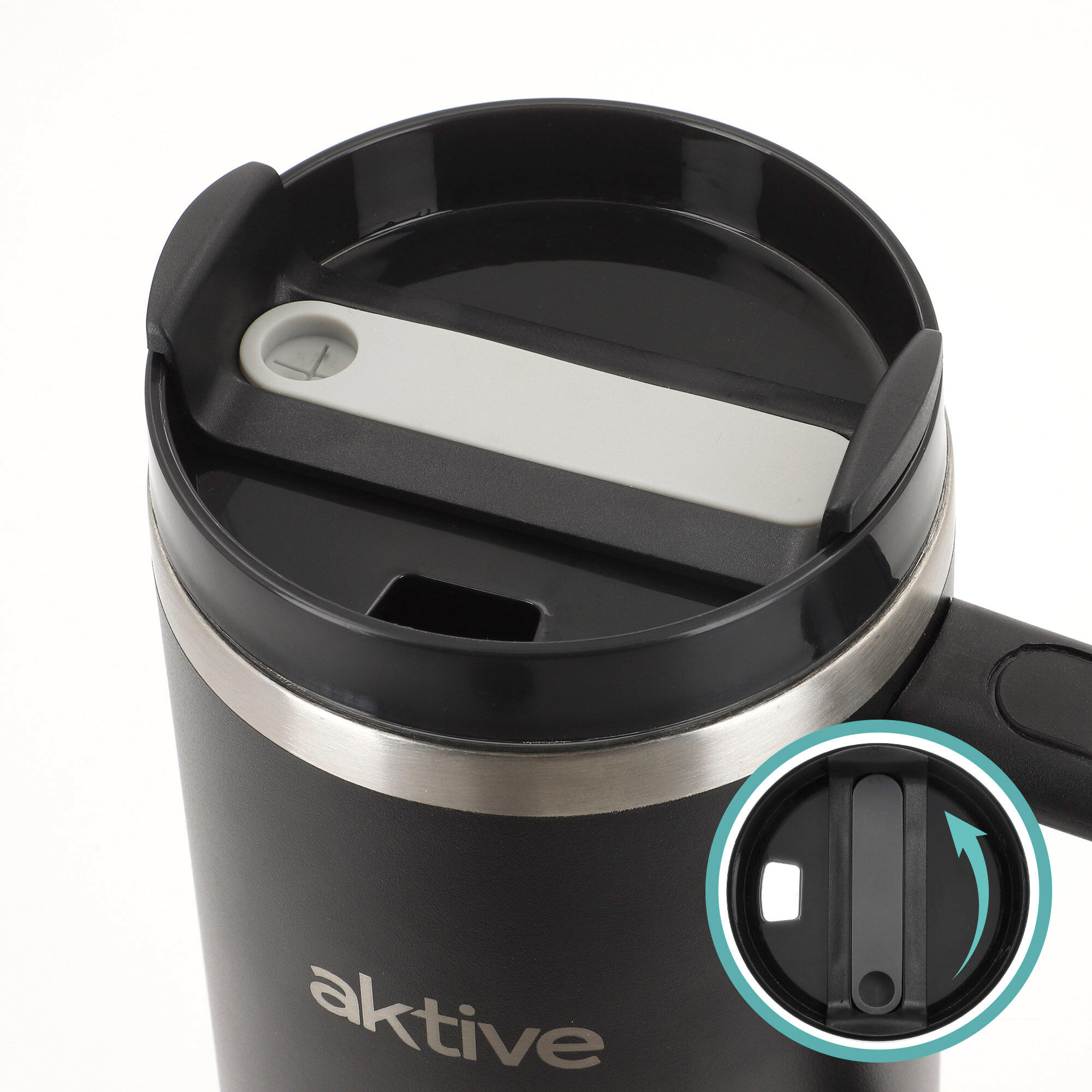 Aktive Bouteille thermos 1,2 L acier inoxydable couvercle à vis 3 positions 6/7