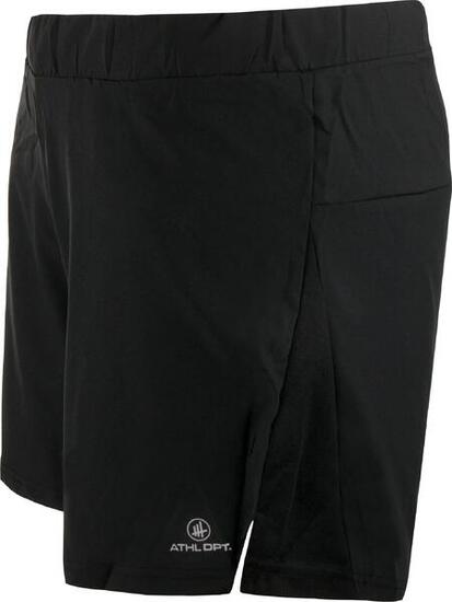 Pantaloncini running uomo Virgilio Black L - Athl. DPT. 100% poliestere