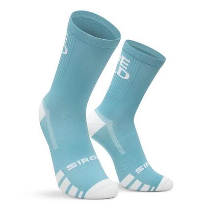 Heren en Dames Fietsen Gravel fietssokken GS2 Blue Blauw
