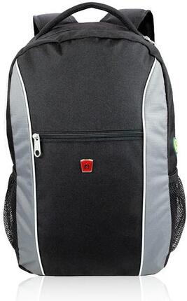 Traveller City plecak miejski 15 l czarny z odblaskami