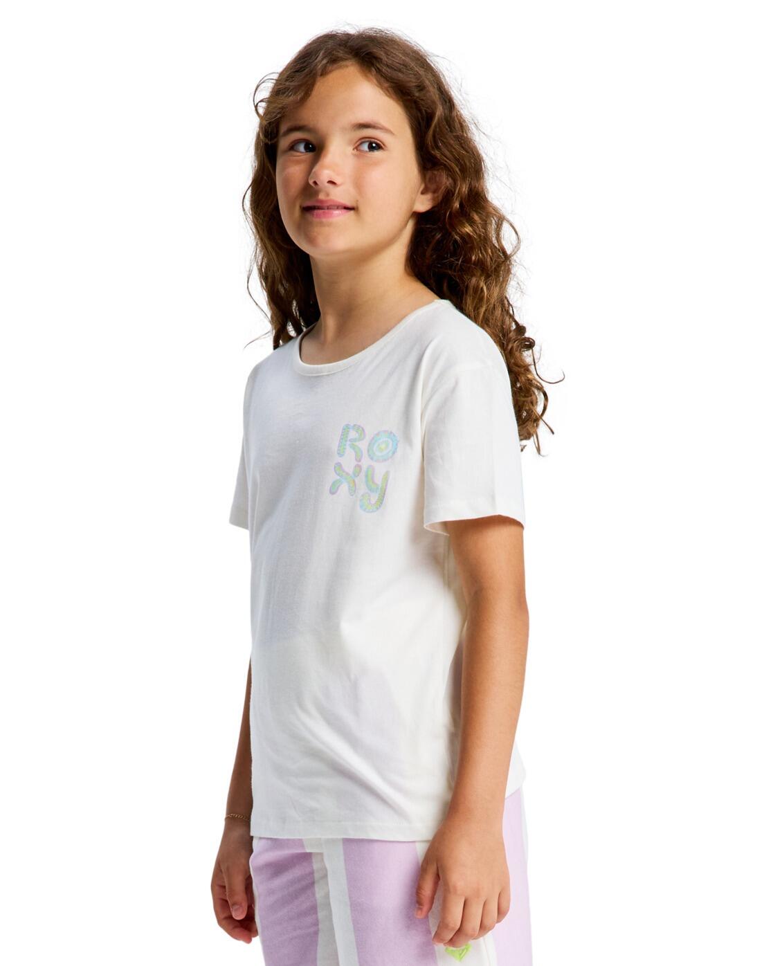Maglia a maniche corte Roxy modello ERGZT04153-WZA0 per unisex ragazzi 3/4