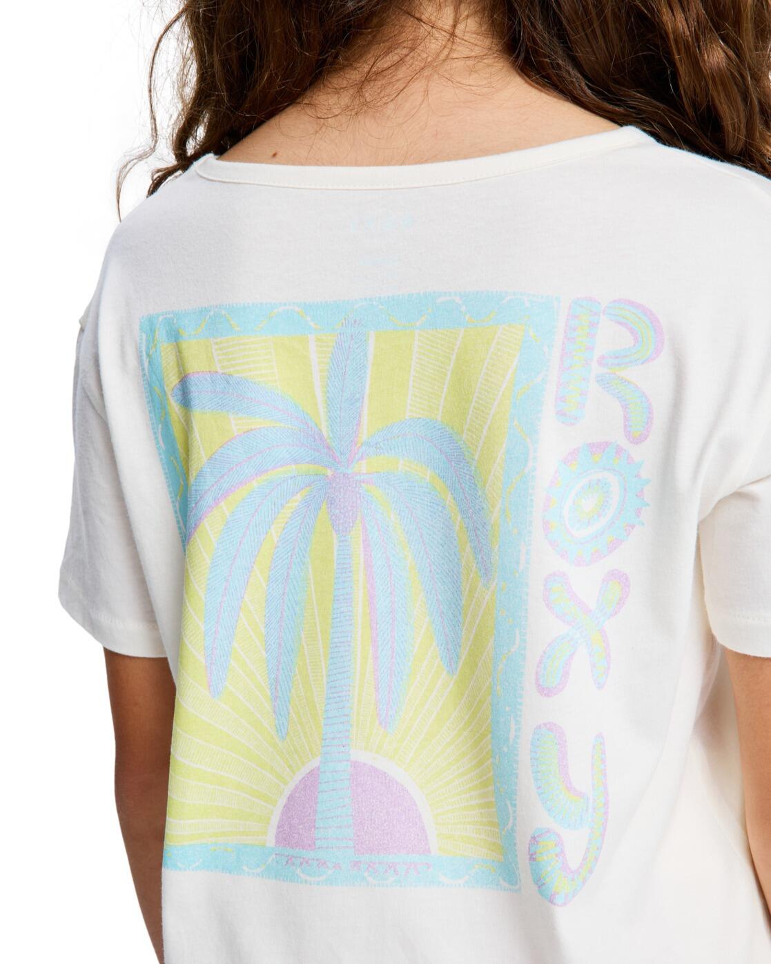 Maglia a maniche corte Roxy modello ERGZT04153-WZA0 per unisex ragazzi 4/4