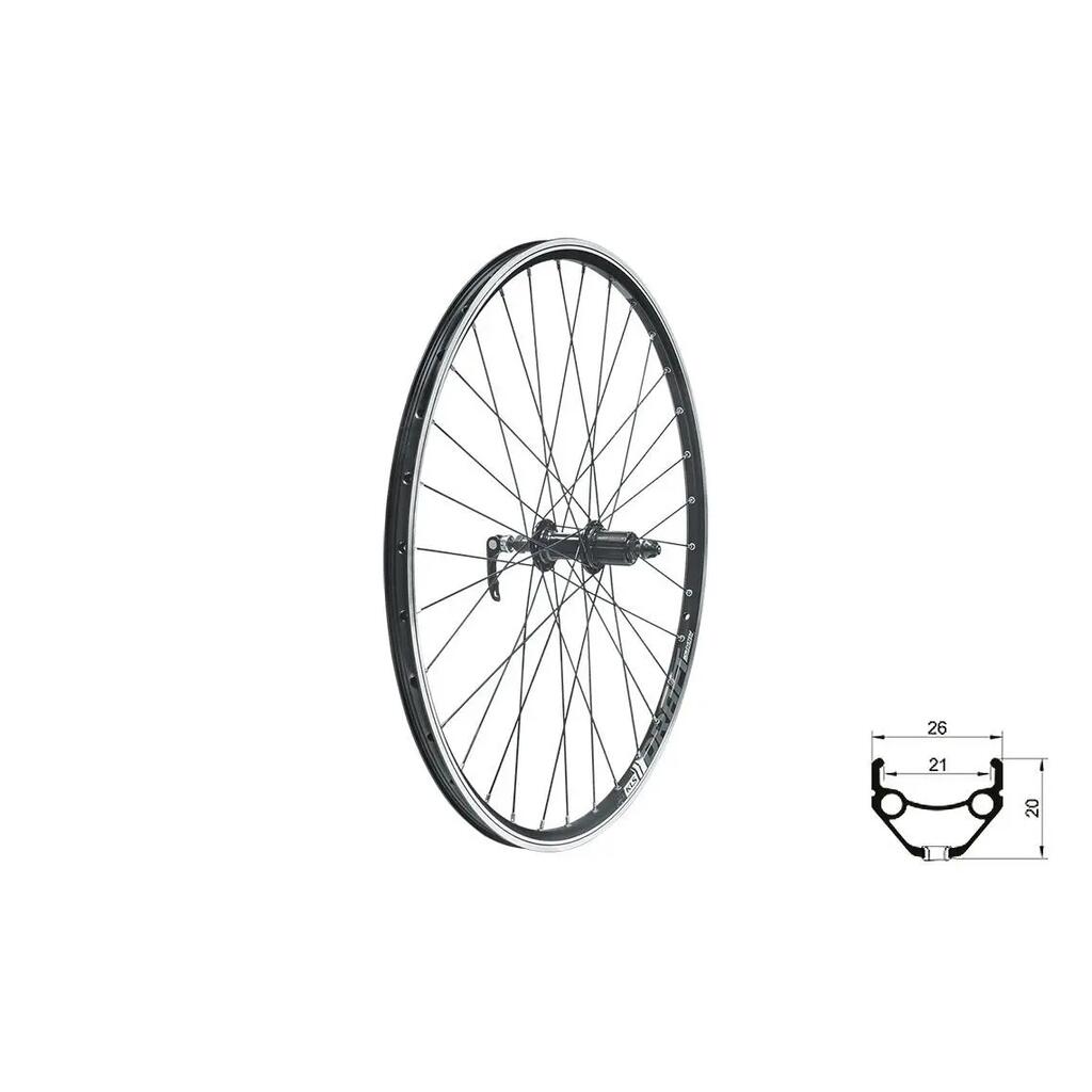 Rear wheel Kellys Draft V-Brake R 26"