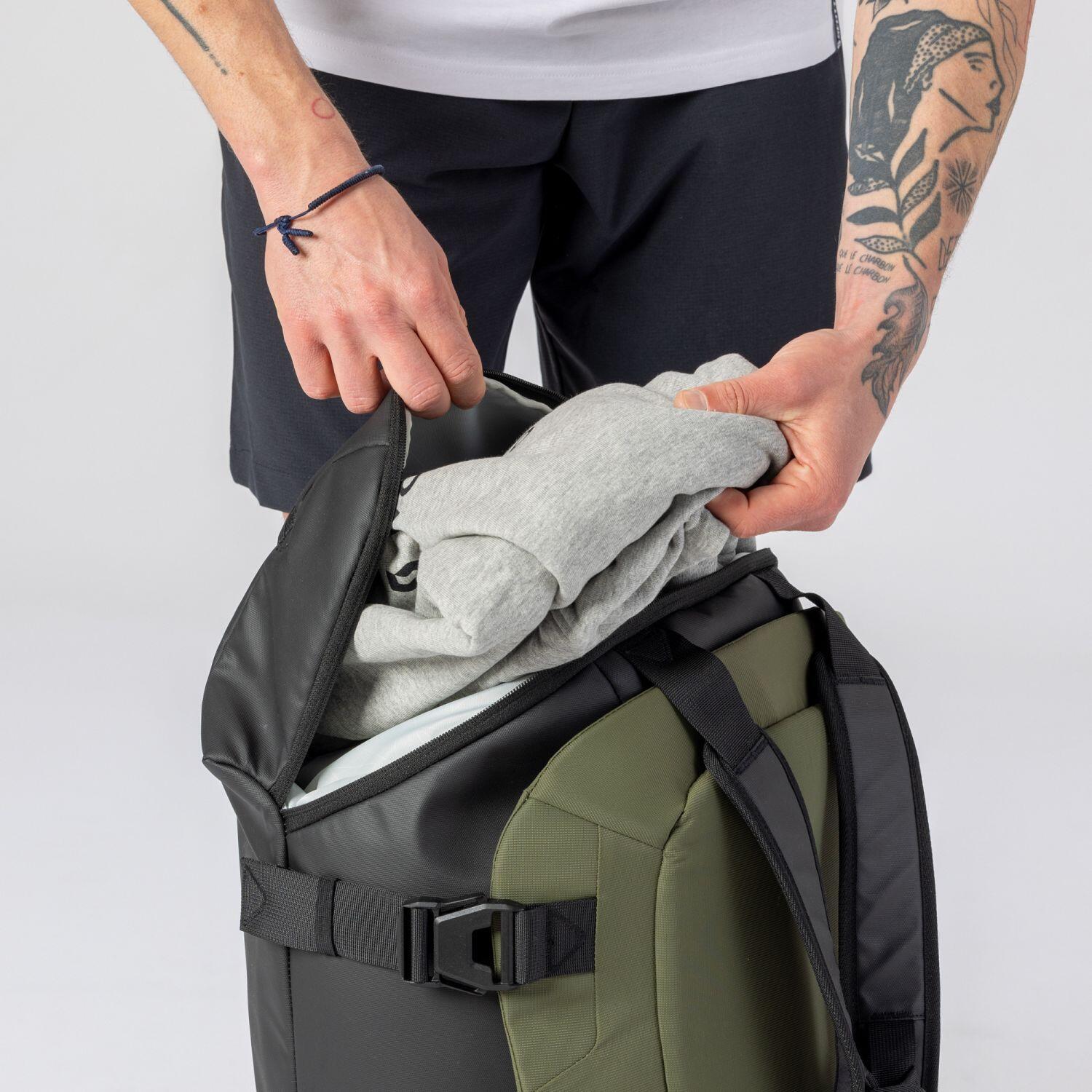 Mochila de viaje Scott DUFFLE TRAVEL 60L verde 7/7