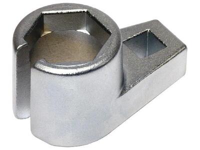 Bikeservice dopsleutel 22 mm voor lambdasondes 6-kant met uitsparing