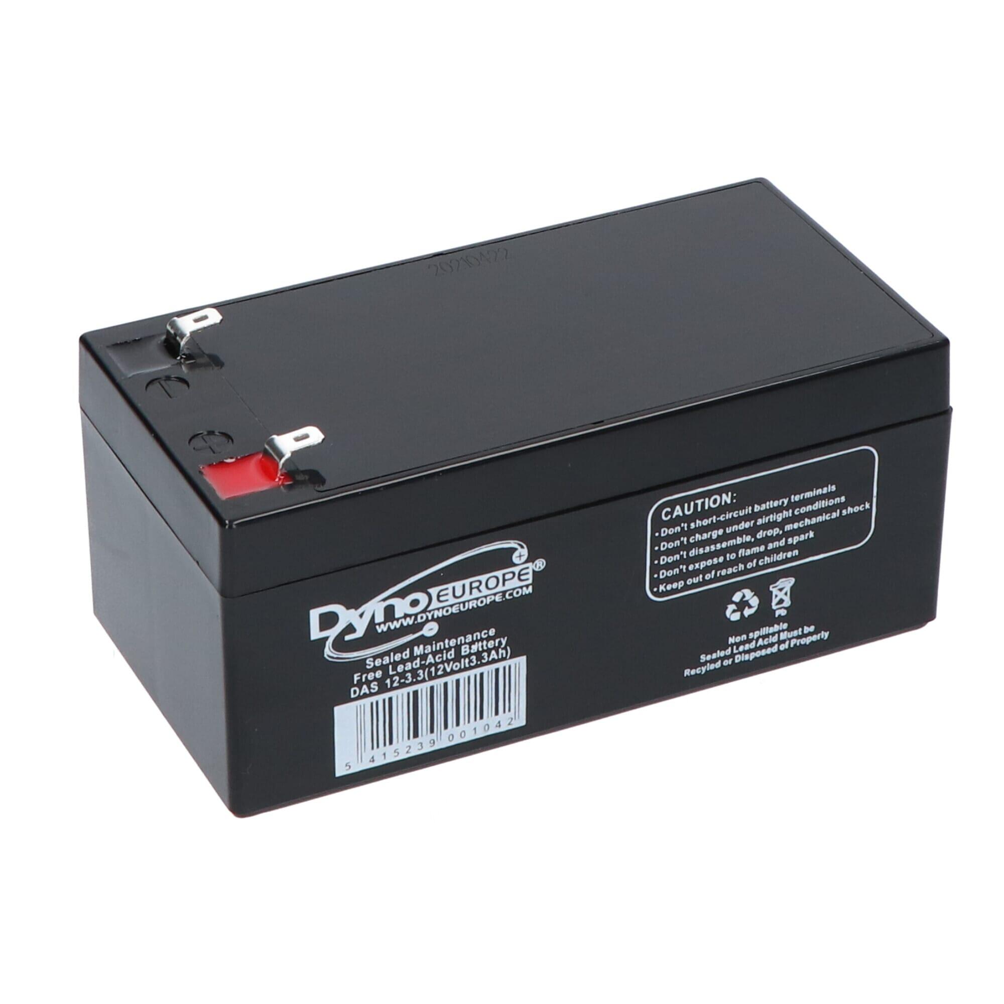 Dyno Europe akumulator ołowiowy 12V 3.3Ah