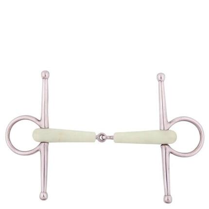 Mors à aiguille pour cheval simple brisure inox BR Equitation Apple Mouth