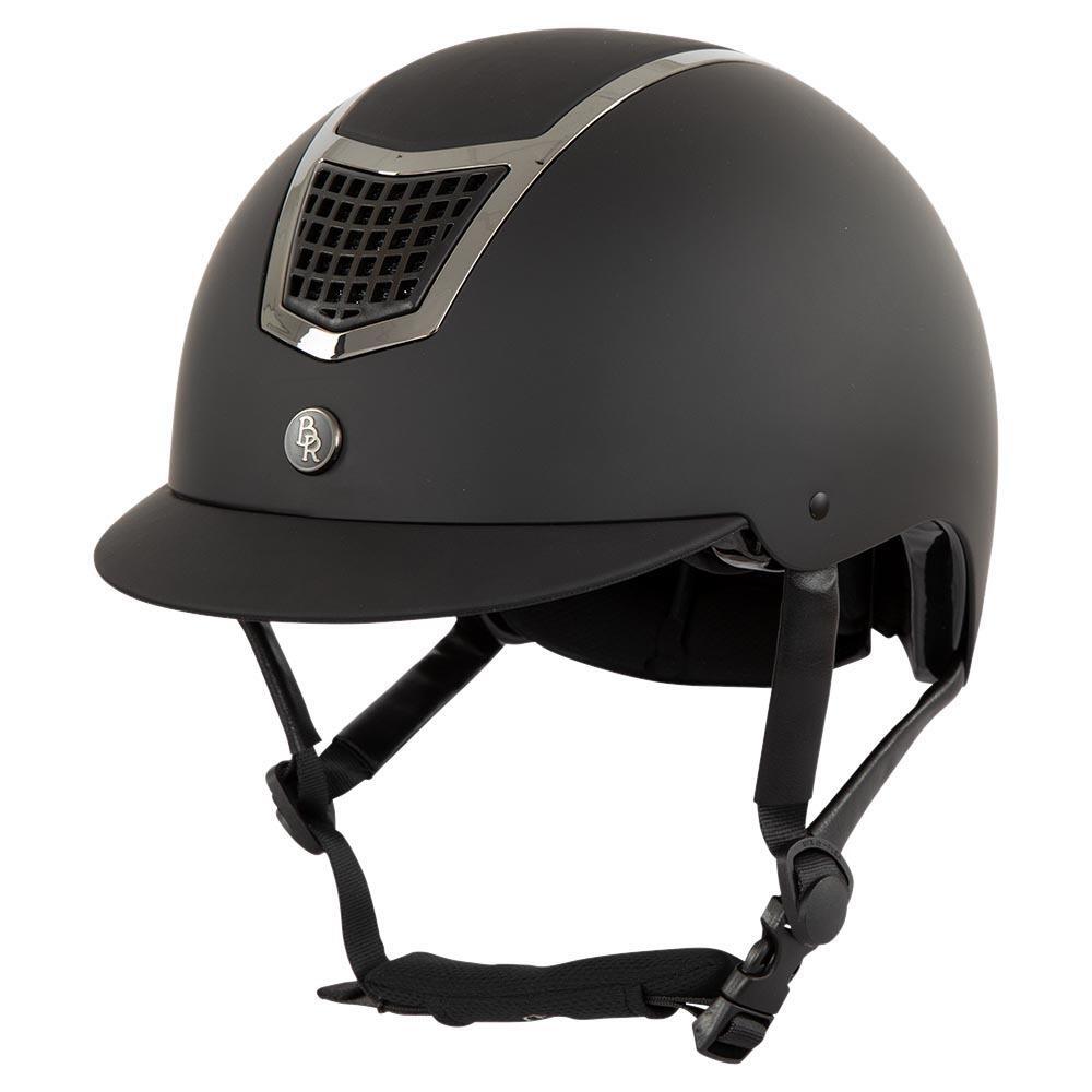 Standard visor riding helmet BR Equitation Lambda Painted