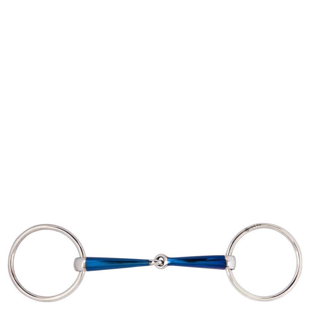 Bocado doble para caballos curvos BR Equitation Sweet Iron 1/3
