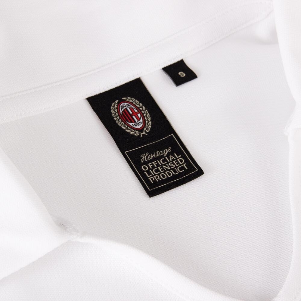 Camiseta de Visitante - Hombre - AC Milan 1988 - Retro - Manga Corta - Blanco 3/6