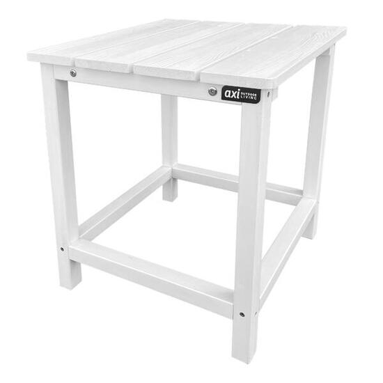 Tavolino in legno - AXI Tess - 405 x 405 x 46 cm - Bianco