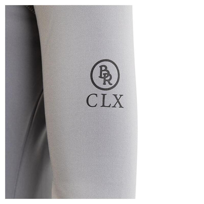 Tricou echitație femei BR Equitation CLX cu fermoar 1/4
