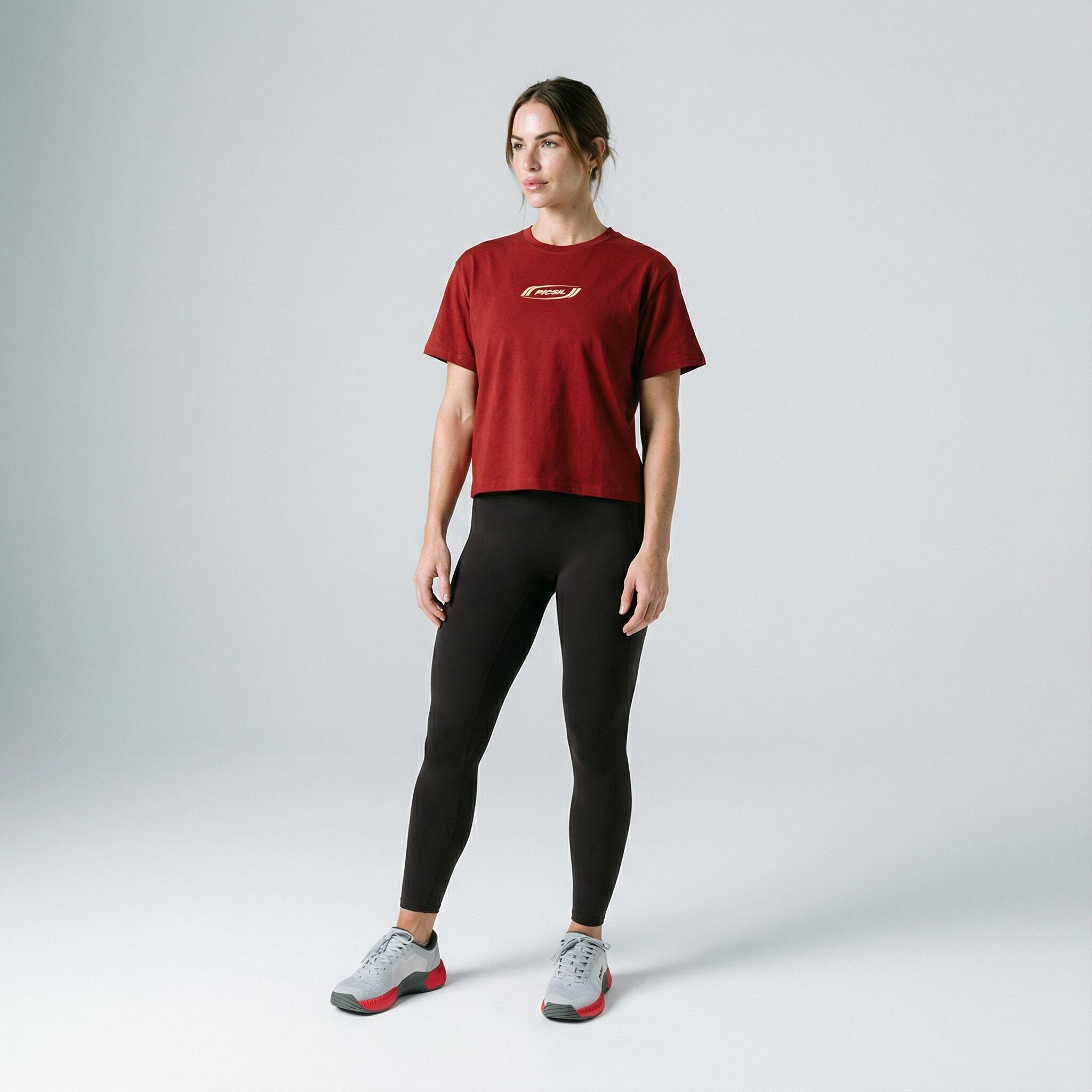 T-shirt lifestyle oversize unisexe 3/4