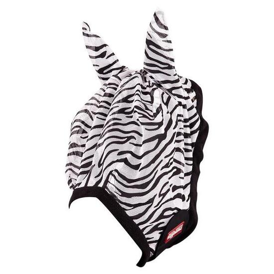 Bonnet anti-mouches pour cheval sans oreilles Premiere Equitation Animal Print