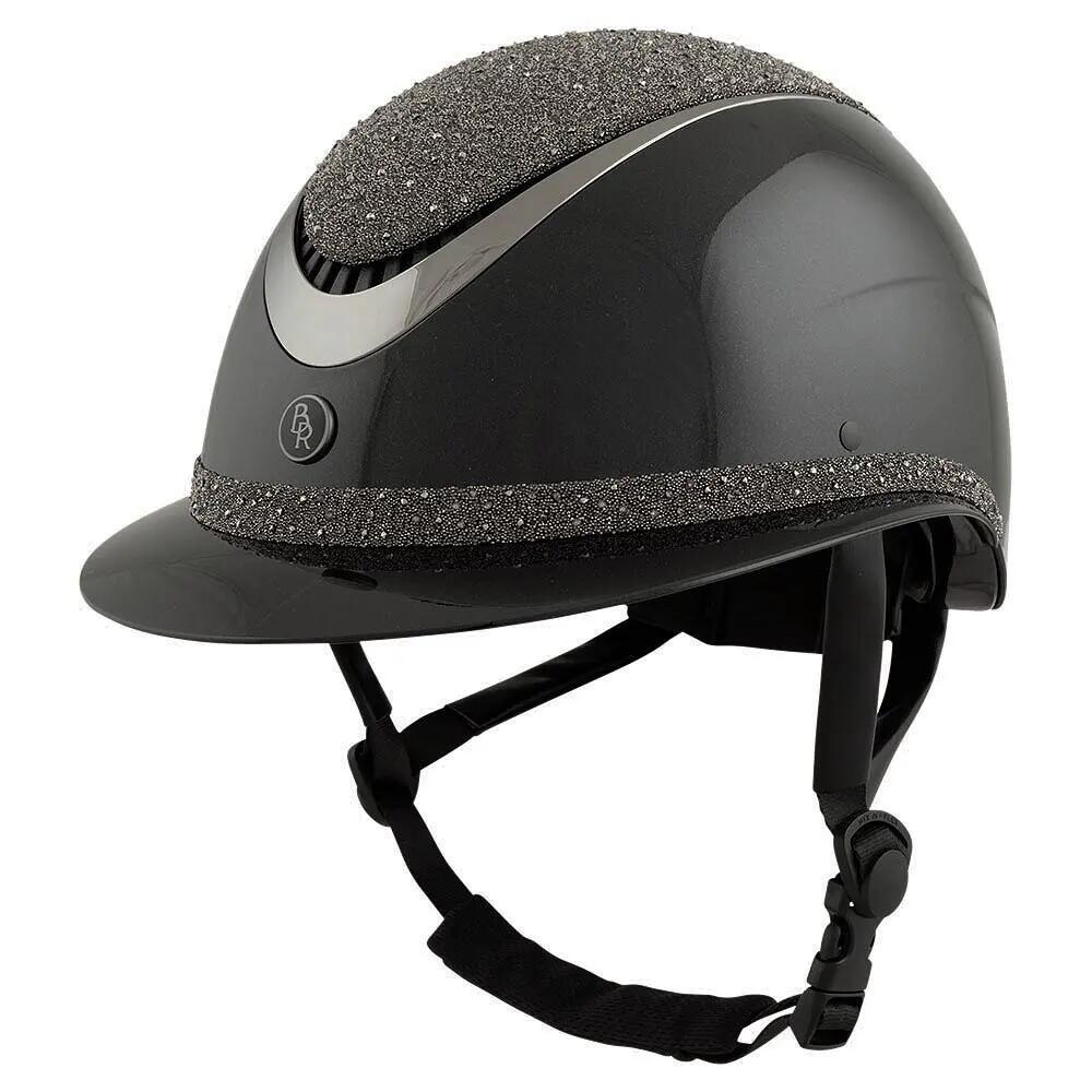 Riding helmet BR Equitation Thèta Plus Dazzling Glamourous Glossy