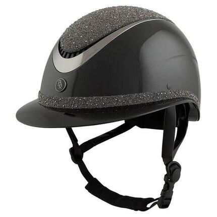 Casque d'équitation BR Equitation Thèta Plus Dazzling Glamourous Glossy
