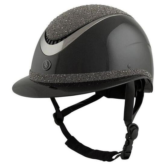 Casque d'équitation BR Equitation Thèta Plus Dazzling Glamourous Glossy