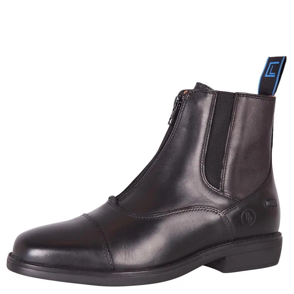 Women's leather riding boots with zipper BR Equitation Jodhpur CL Noblesse