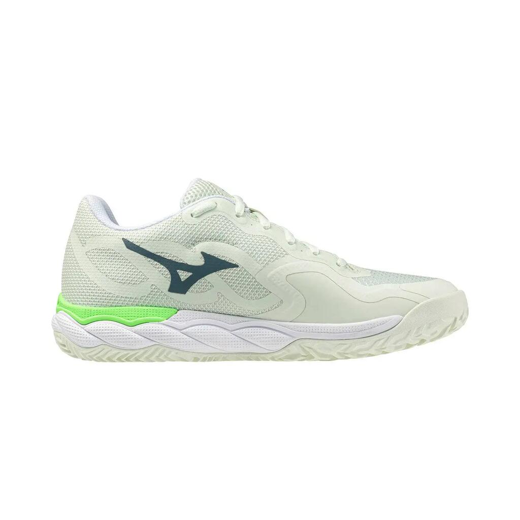 Mizuno Wave Enforce Court Padel Verde Mujer 61gb2438