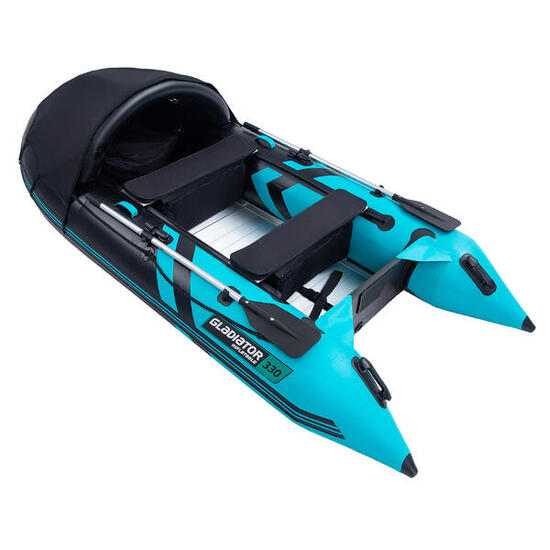 Ponton Gladiator C330AL 330cm Sztywna Aluminiowa Podłoga 4os. 575kg 15KM