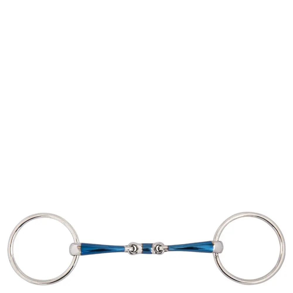 Double snaffle bits for horses BR Equitation Sweet Iron Magic System