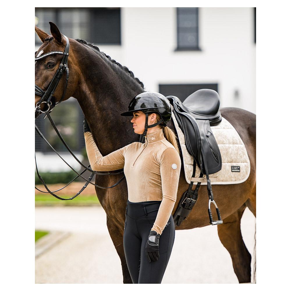 Polo d'équitation manches longues femme ANKY 4/6