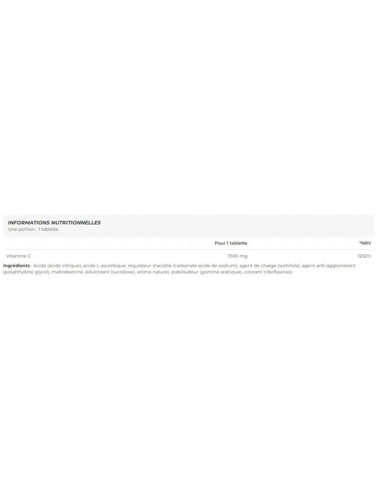 BiotechUSA Vitamin C Effervescent - Vitamina C 1 tubo x 20 tabs 3/5