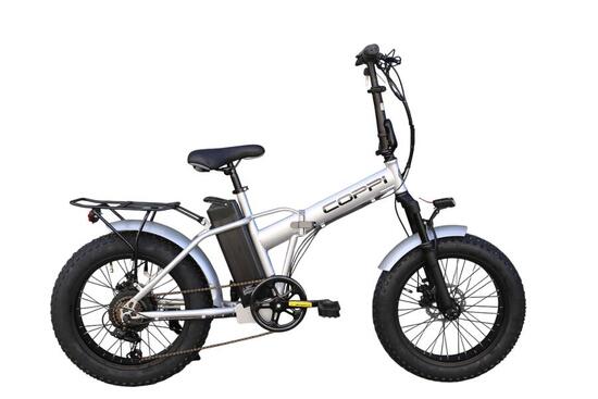 FAT BIKE PIEGHEVOLE COPPI VESUVIO 48V 13Ah SILVER