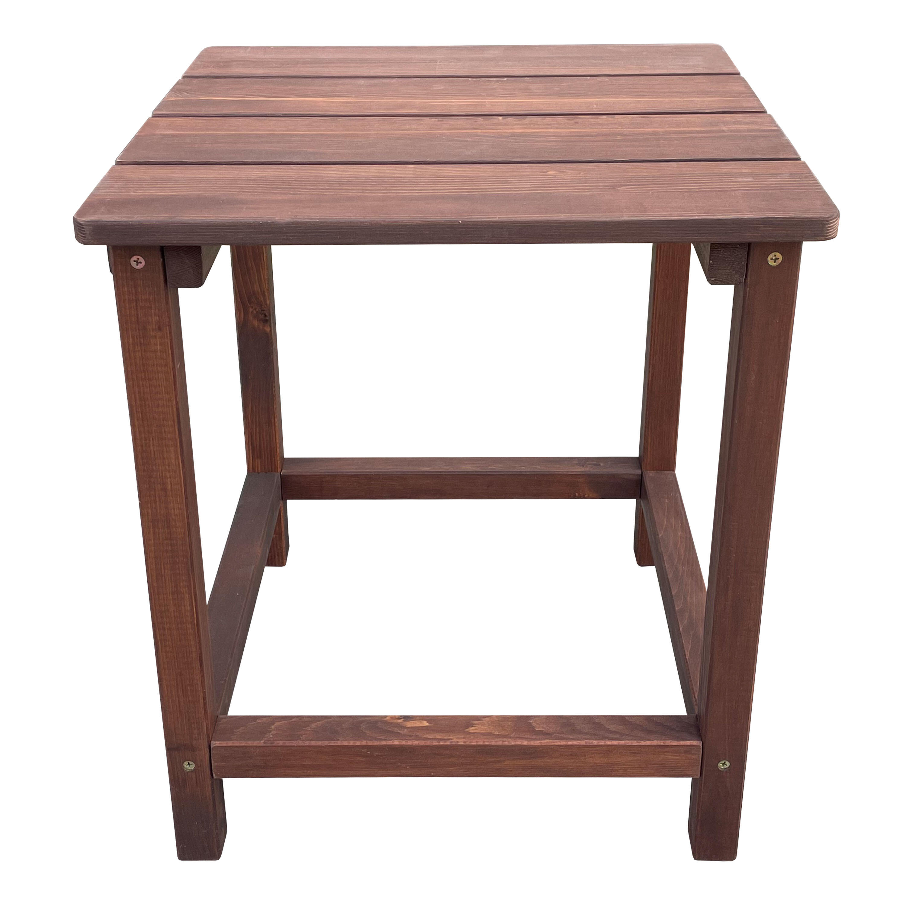 Table d'appoint en Bois - AXI Tess - 40,5 x 40,5 x 46 cm - Brun Caffé 2/6