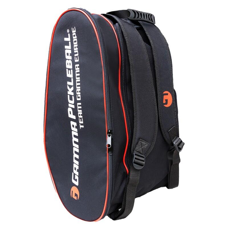 Gamma Pickleball Paddle Team Bag schwarz/rot 2/7