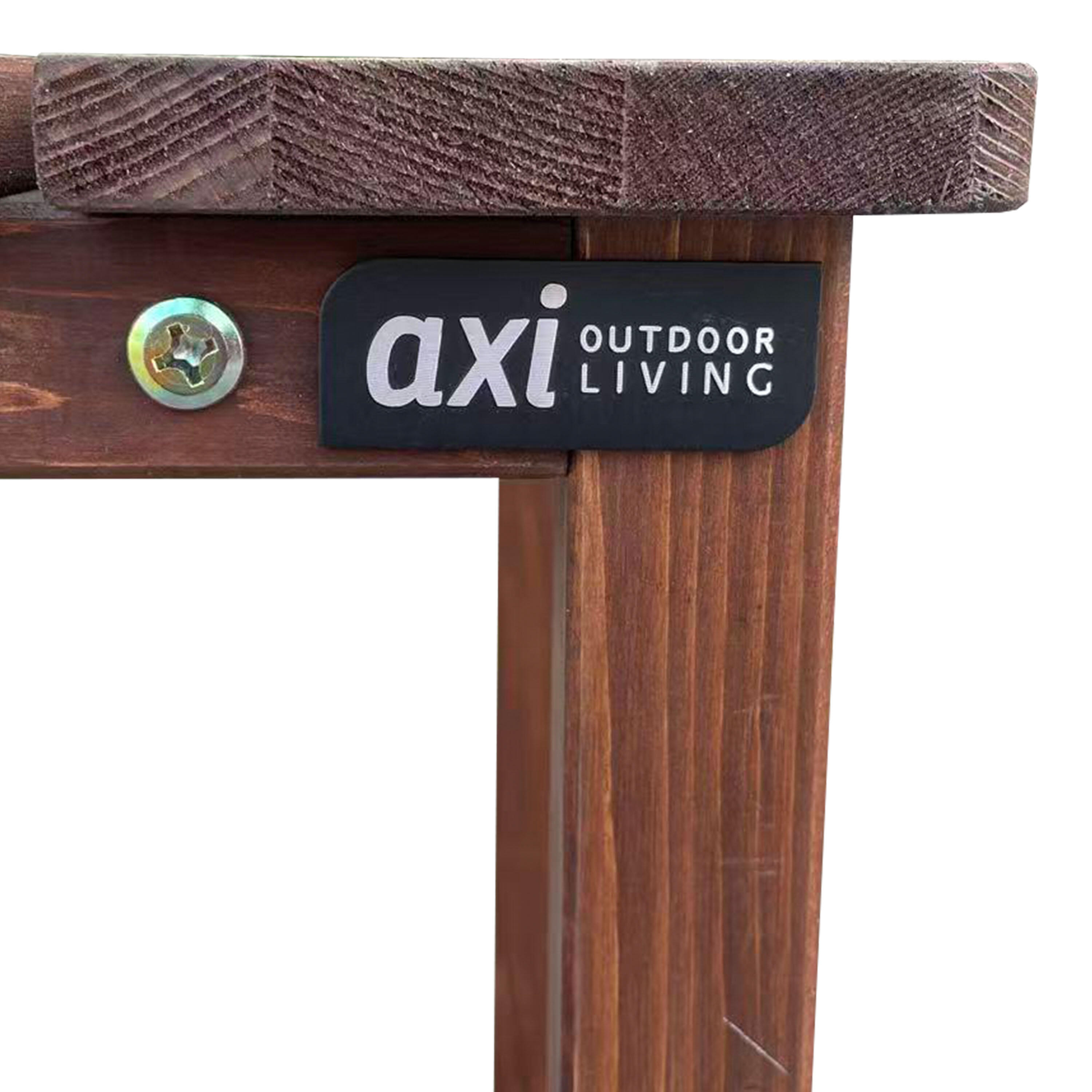 Table d'appoint en Bois - AXI Tess - 40,5 x 40,5 x 46 cm - Brun Caffé 6/6
