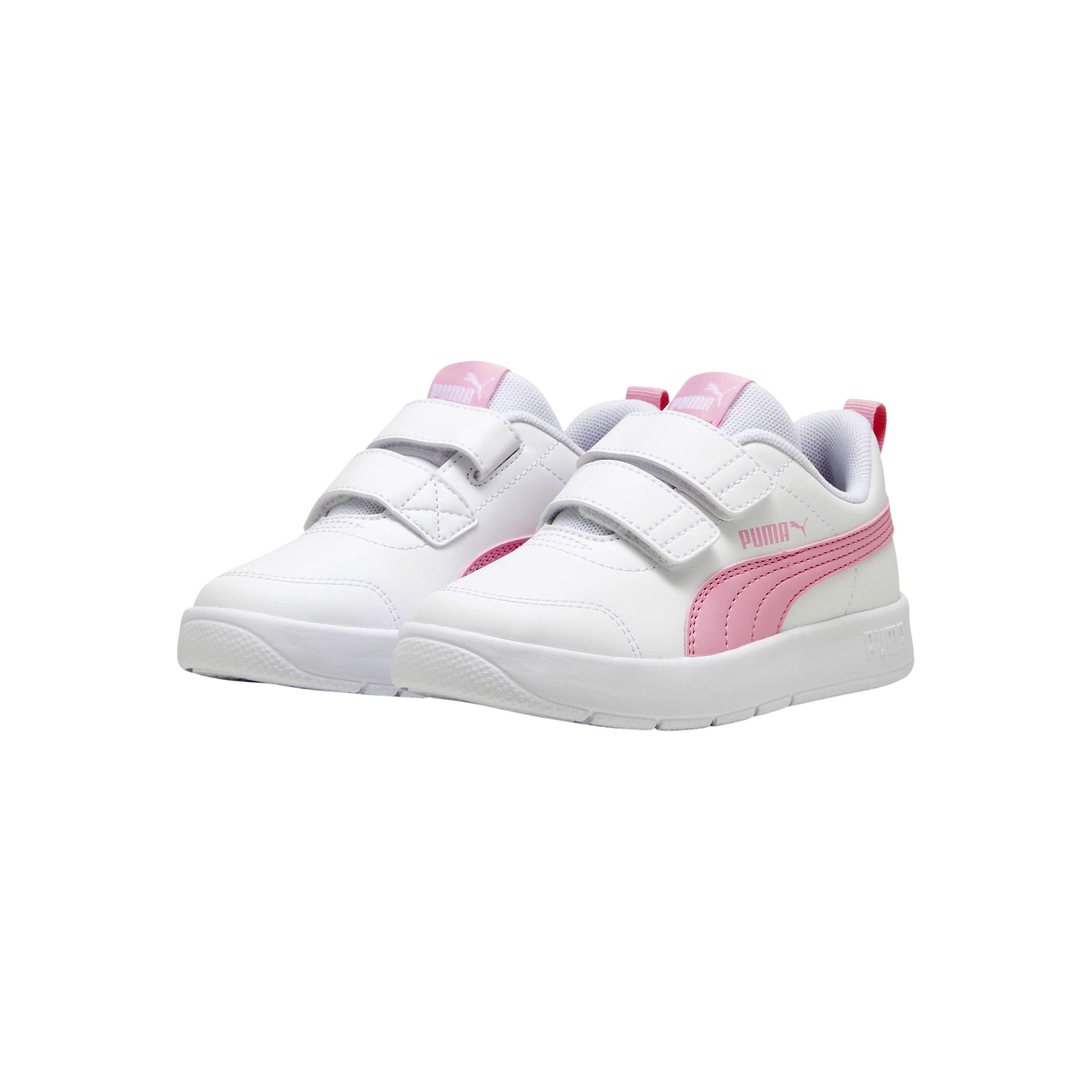 Ténis Puma Modelo Courtflex V3 V Ps Cor Branco 3/7
