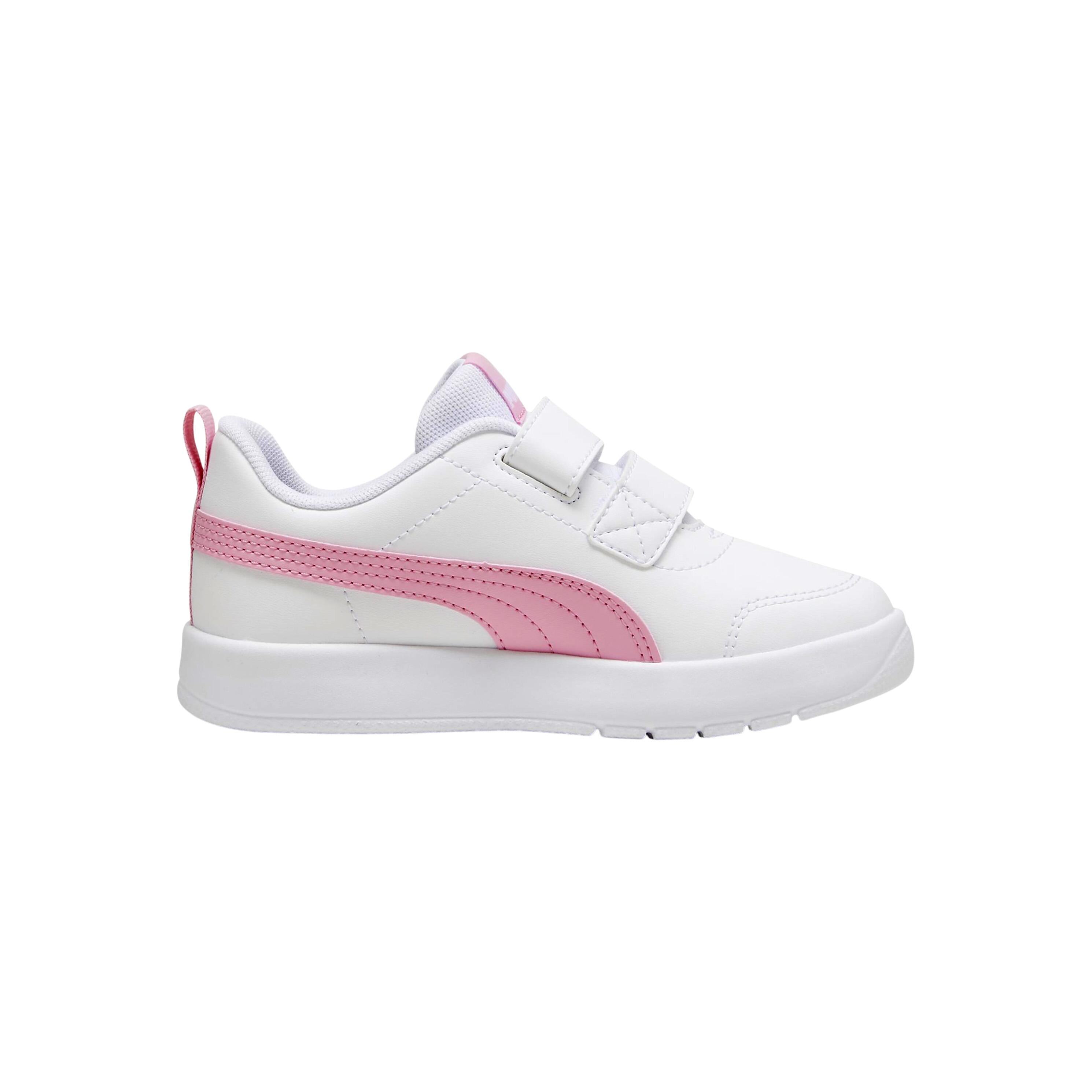 Ténis Puma Modelo Courtflex V3 V Ps Cor Branco 2/7