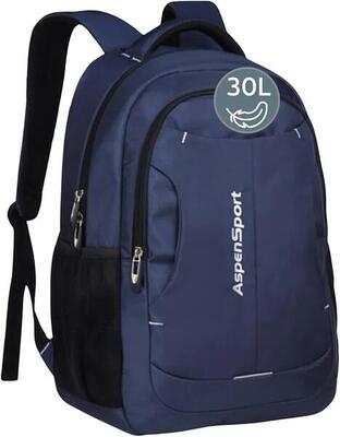 Rugzak aspensport rugzak 30 l marineblauw