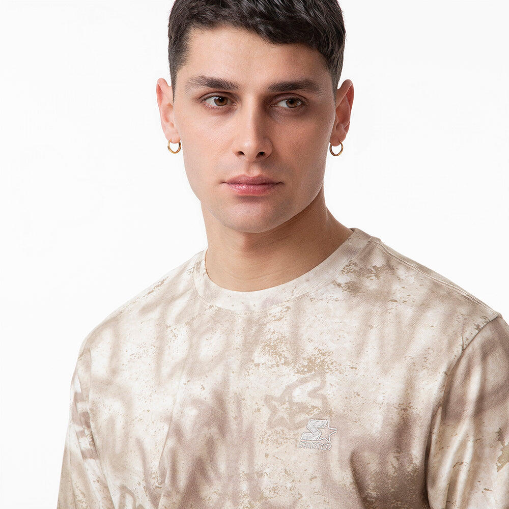 T-shirt oversize con stampa all over 5/7