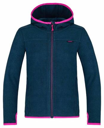 Sweat à capuche enfant Loap Qwaro 300 g/m² Bleu