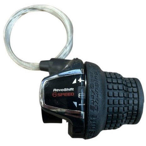 Shimano RevoShift Tourney SL-RS35-6R 6-speed revoshifter with 2400mm cable black