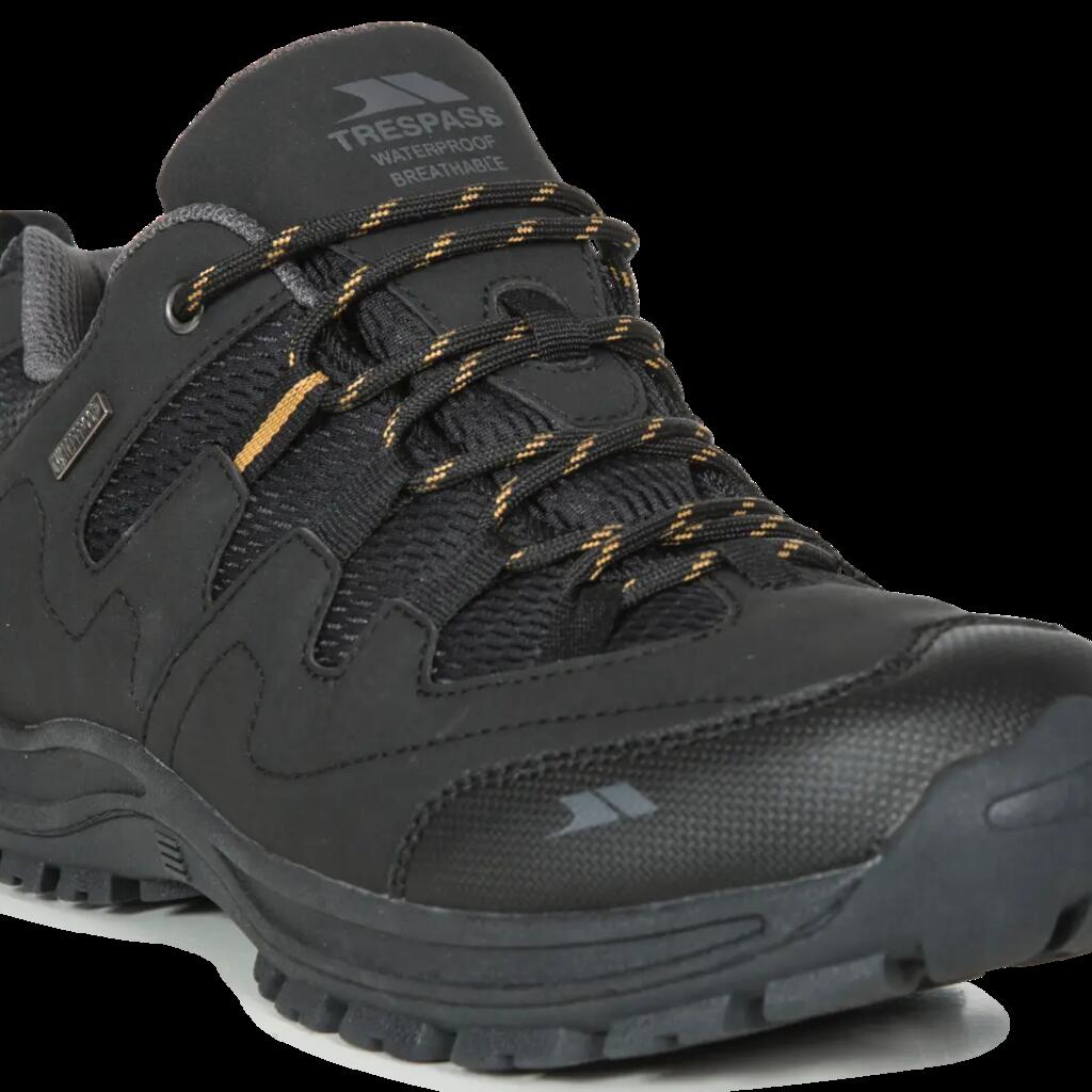 Trespass Finley Low Cut Waterproof Men's Hiking Shoe - Black