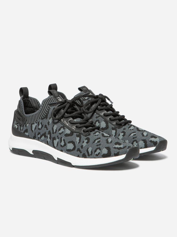 Chaussures de running Femme - JELLINA Leopard Noir 2/5