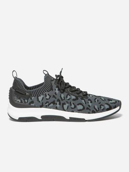 Chaussures de running femme JELLINA Leopard Noir