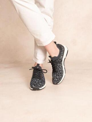 Chaussures de running femme JELLINA Blanc / Azur