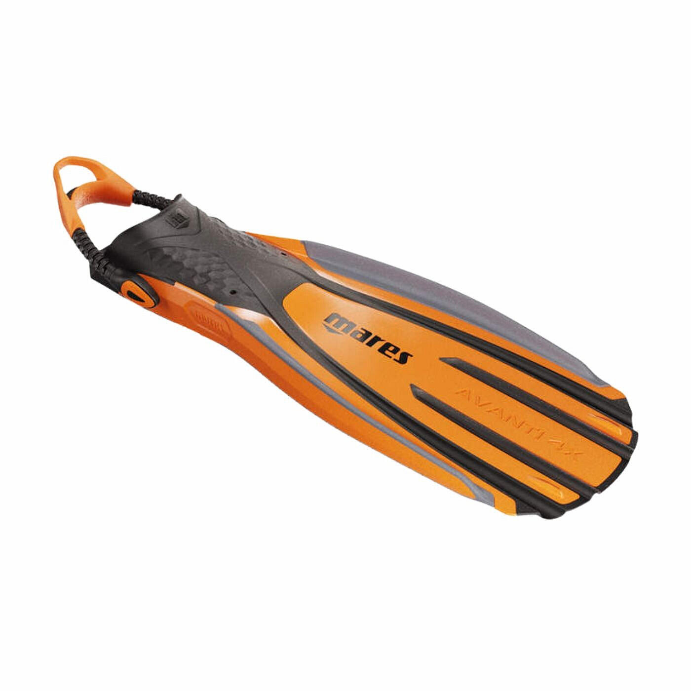 Tauchflossen Avanti QUATTRO 4X mit Bungee-Fersenband 2/7