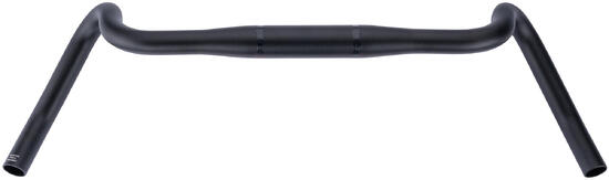 Guidon Ergotec Gravel 440/580 mm 31,8 mm 21° Aluminium noir